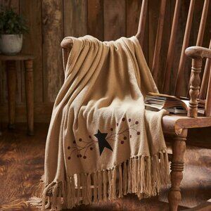 Country new Pip Star Throw Blanket